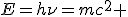 LaTeX: E=\left.h\nu=mc^2 \right.